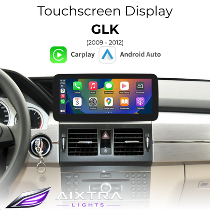 Touchscreen für Mercedes GLK – Wireless CarPlay & Android Auto