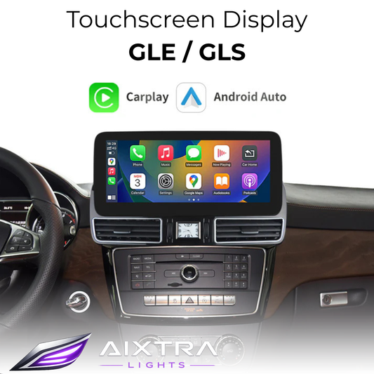 Touchscreen for Mercedes GLE & GLS – Wireless CarPlay & Android Auto