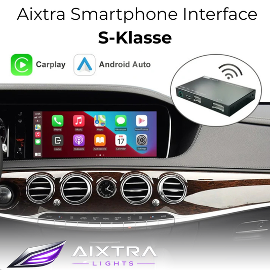 Wireless CarPlay & Android Auto Modul für Mercedes S-Klasse W222