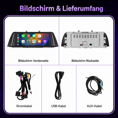 Touchscreen für BMW 5er E60/E61 mit CCC oder CIC – Wireless CarPlay & Android Auto